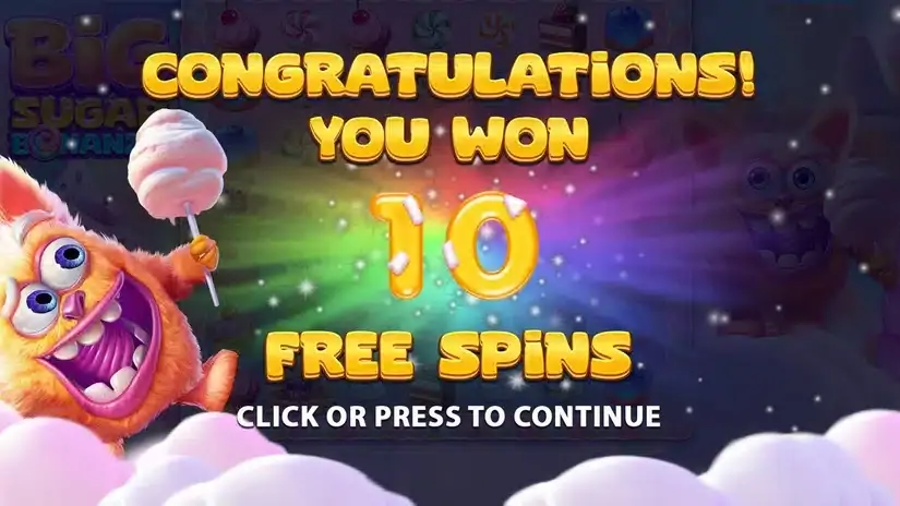 Big Sugar Bonanza slot screenshot 3