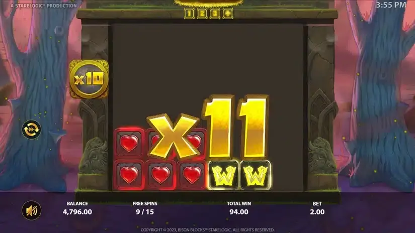 Bison Blocks slot screenshot 6