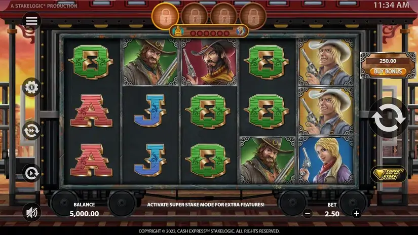 Cash Express slot screenshot 1