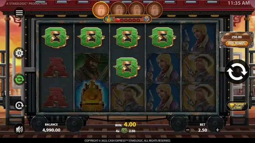 Cash Express slot screenshot 2