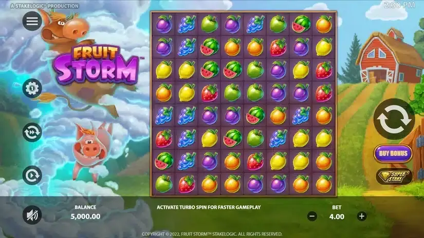 Fruit Storm slot screenshot 1