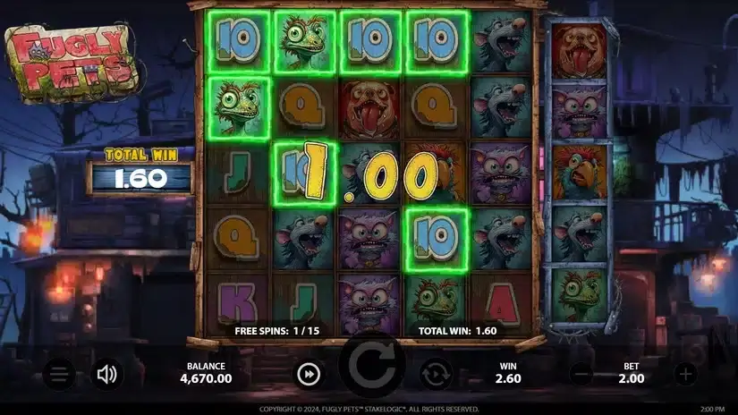 Fugly Pets slot screenshot 3