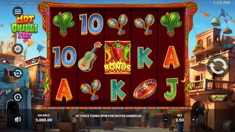 Hot Chilli Fest slot screenshot 