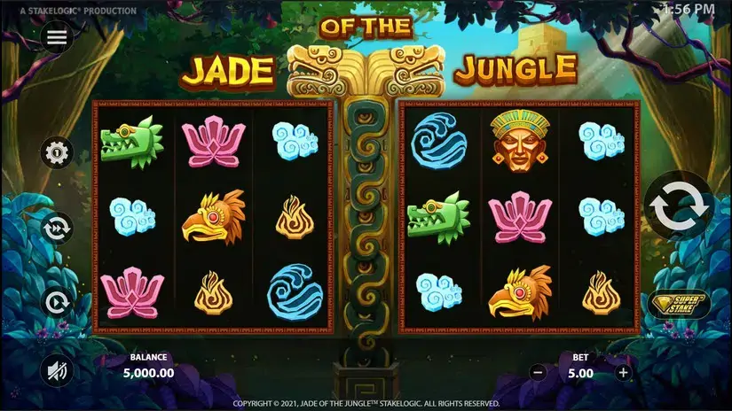 Jade of the Jungle slot screenshot 1