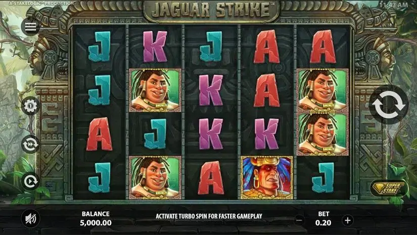 Jaguar Strike slot screenshot 1