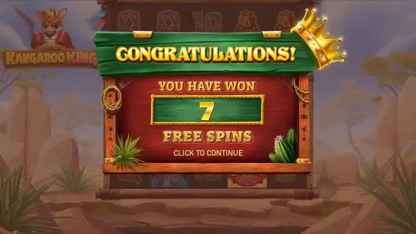 Kangaroo King slot screenshot 6