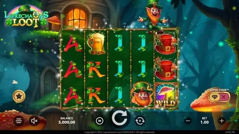 Leprechaun’s Loot slot screenshot 1