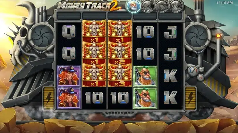 Money Track 2 slot screenshot 3