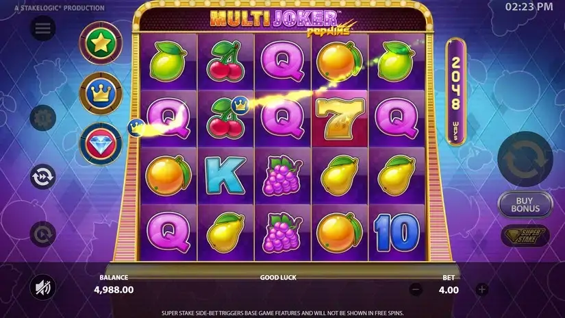 Multi Joker PopWins slot screenshot 2