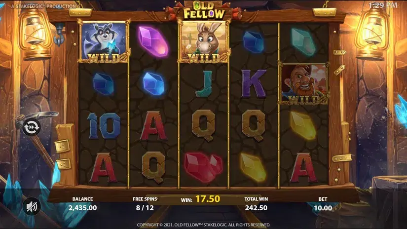 Old Fellow slot screenshot 5