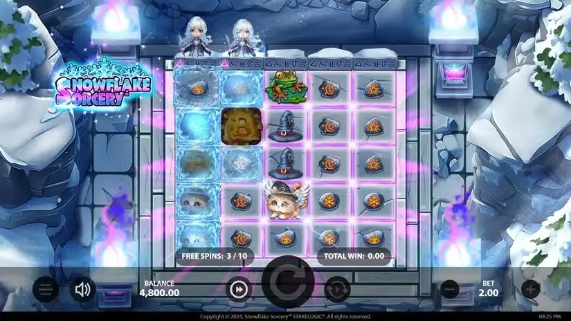 Snowflake Sorcery slot screenshot 4