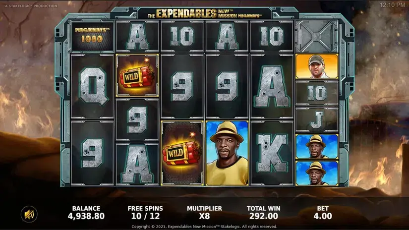 The Expendables New Mission Megaways slot screenshot 7