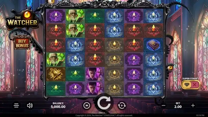 The Watcher slot screenshot 