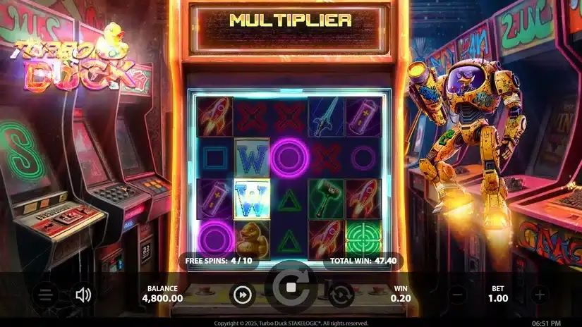 Turbo Duck slot screenshot 4