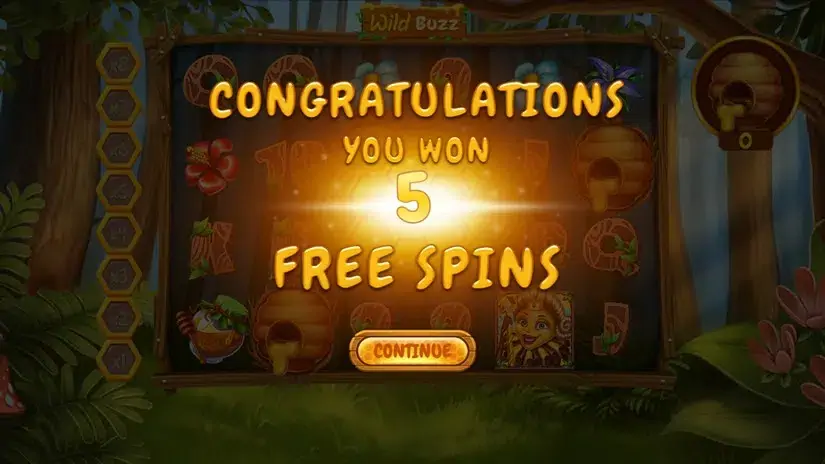Wild Buzz slot screenshot 3