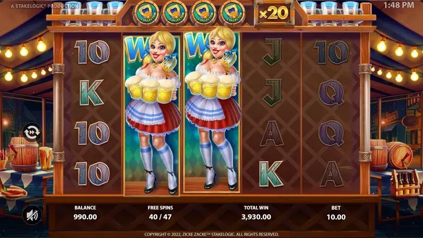 Zicke Zacke slot screenshot 8