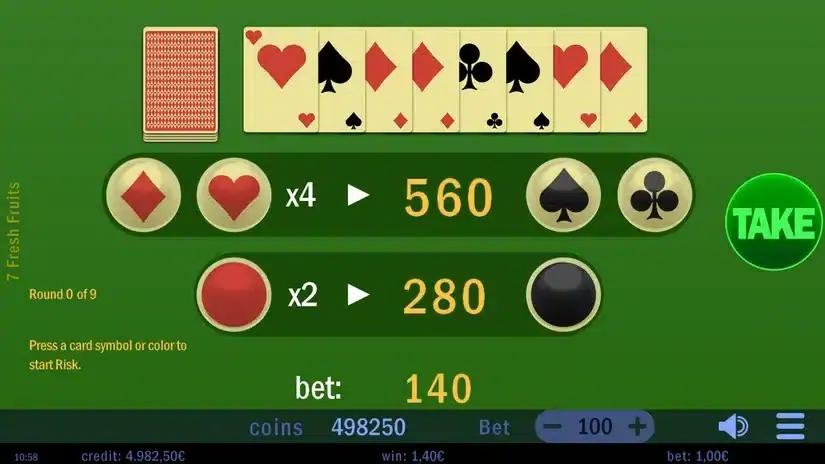 7 Fresh Fruits slot screenshot 3