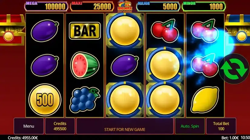 Big Max Pot Hunter slot screenshot 