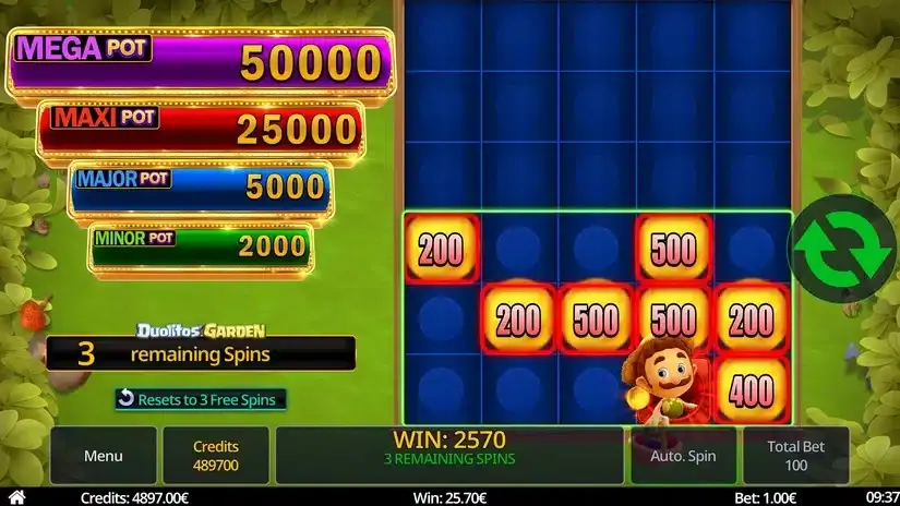 Duolitos Garden slot screenshot 4