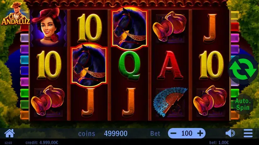 El Andaluz slot screenshot 