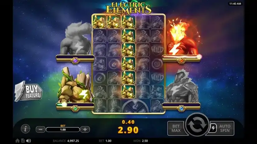 Electric Elements slot screenshot 3