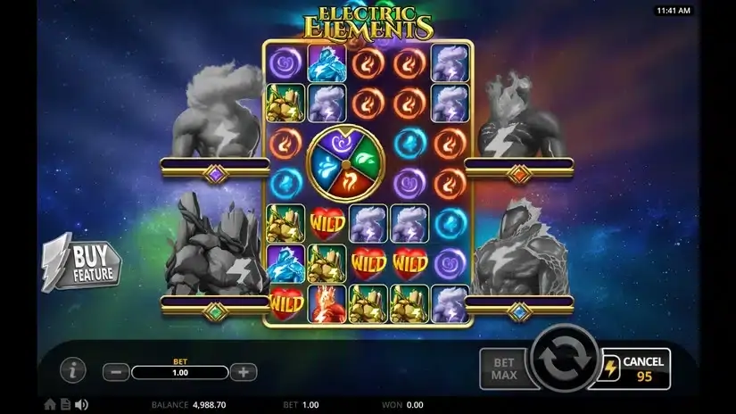 Electric Elements slot screenshot 4