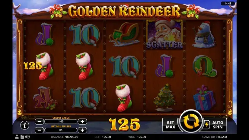 Golden Reindeer slot screenshot 4