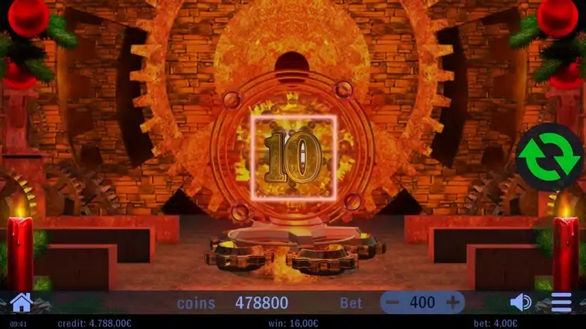 Hearth of Earth Xmas slot screenshot 5