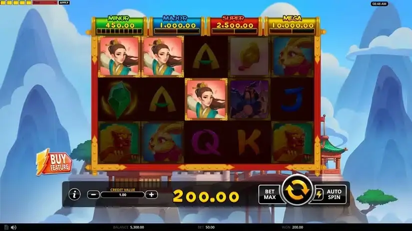 Jade Blade XtraSplit slot screenshot 2