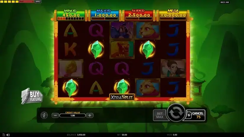 Jade Blade XtraSplit slot screenshot 4