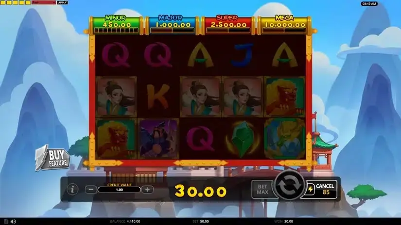 Jade Blade XtraSplit slot screenshot 3