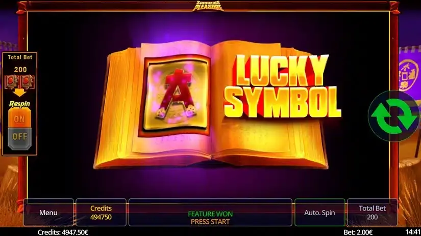 Samurais Preasure slot screenshot 4