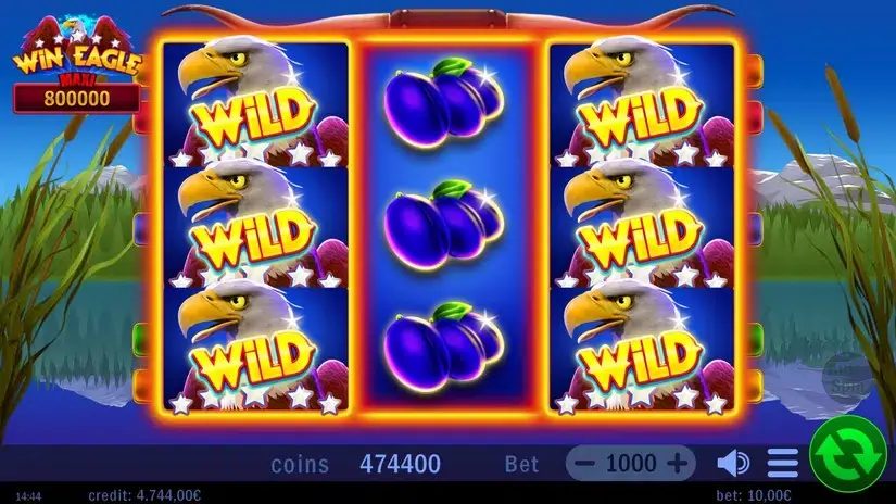 Win Eagle slot screenshot 4