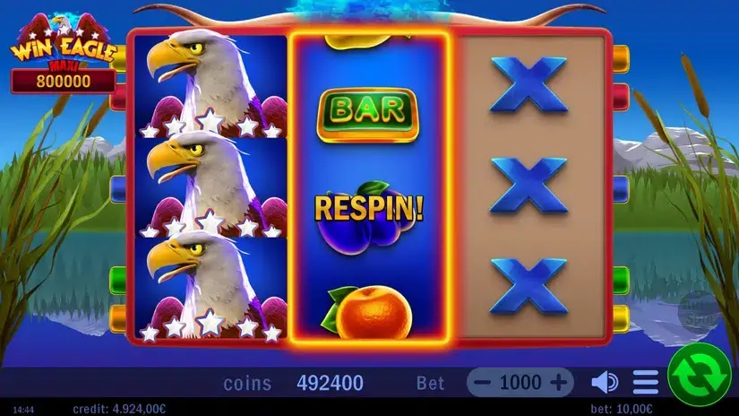 Win Eagle slot screenshot 2