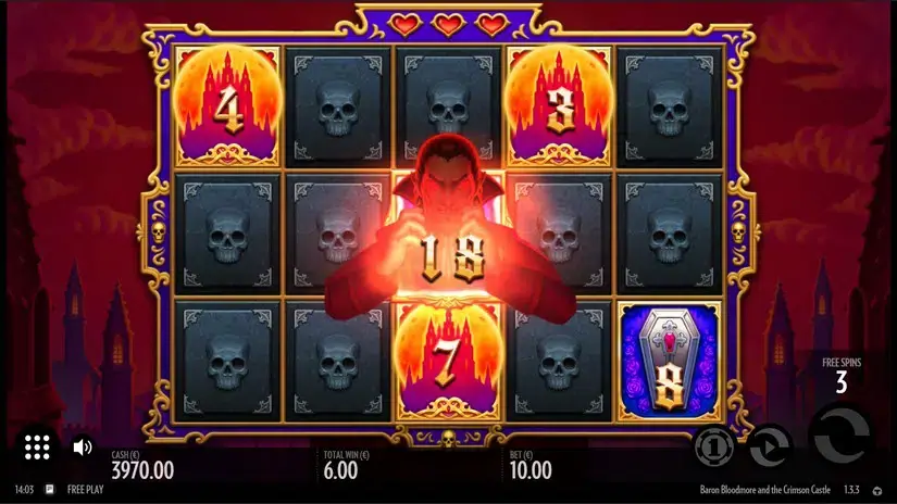 Baron Bloodmore and the Crimson Castle slot screenshot 5