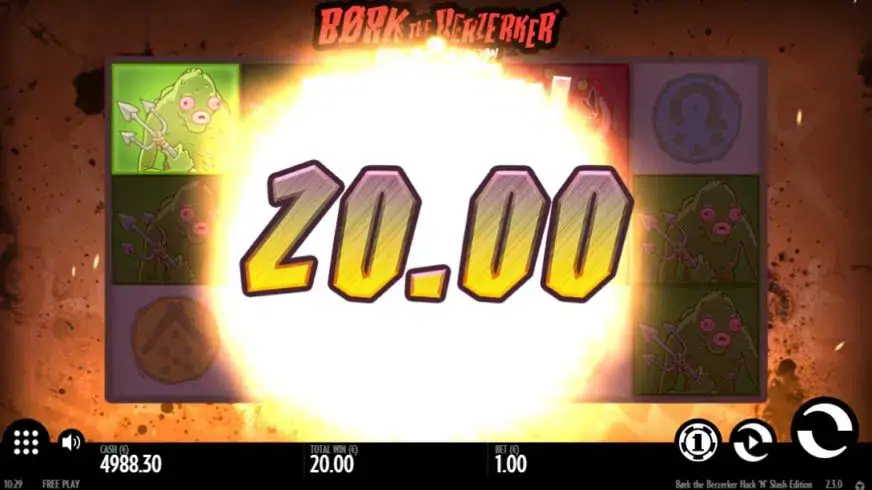Børk the Berzerker Hack ‘N’ Slash Edition slot screenshot 1