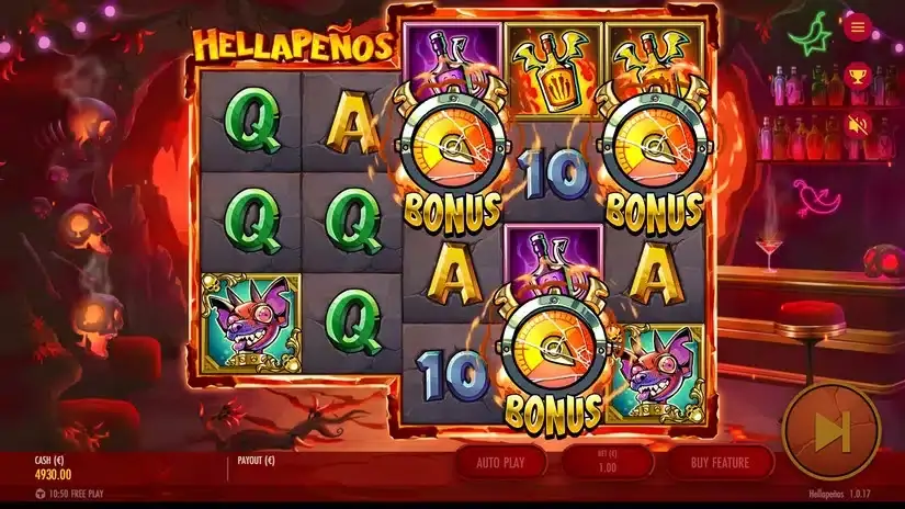 Hellapeños slot screenshot 2