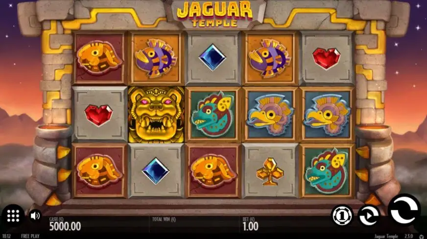 Jaguar Temple slot screenshot 