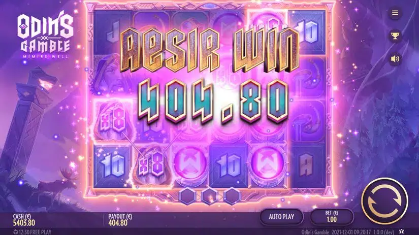 Odin’s Gamble slot screenshot 
