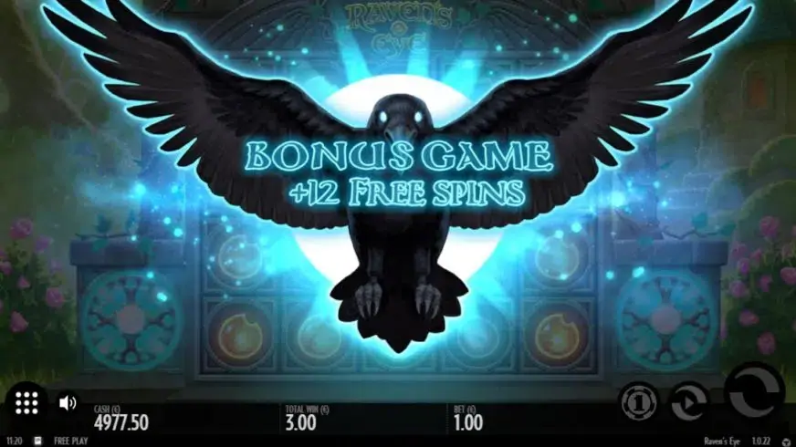 Raven’s Eye slot screenshot 4