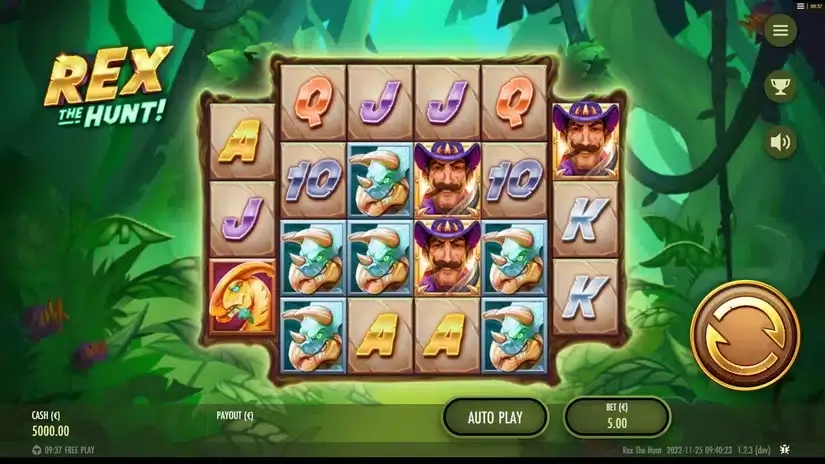 Rex The Hunt slot screenshot 1