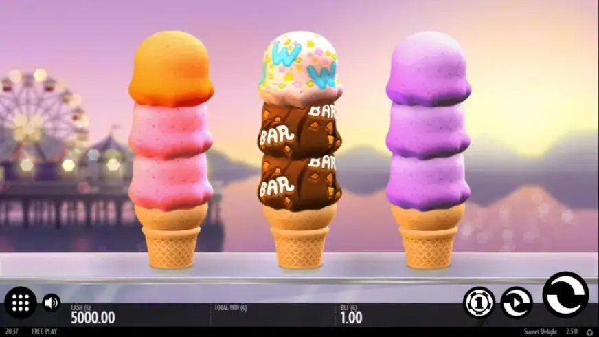 Sunset Delight slot screenshot 1