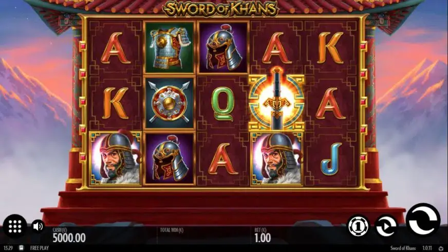 Sword of Khans slot screenshot 