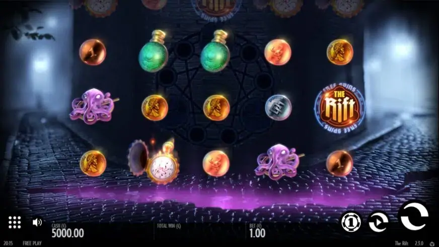 The Rift slot screenshot 