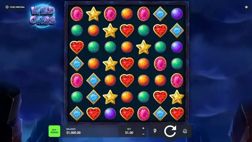 Wild Orbs slot screenshot 1