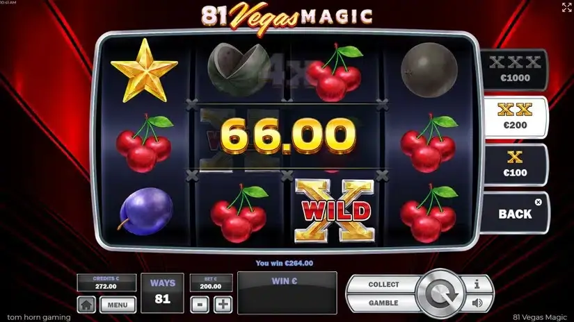 81 Vegas Magic slot screenshot 
