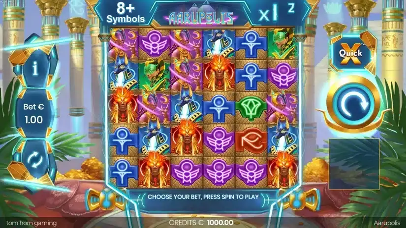 Aarupolis slot screenshot 1