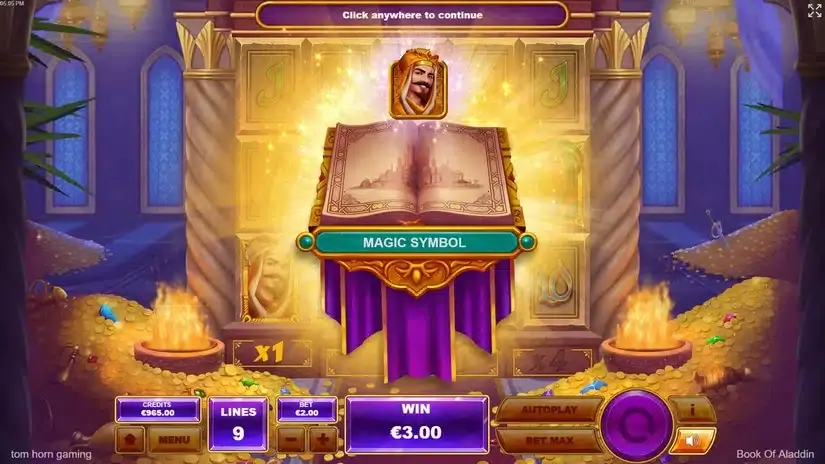 Book of Aladdin slot screenshot 6