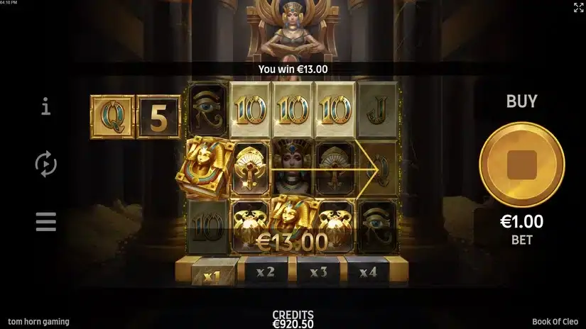 Book of Cleo slot screenshot 6