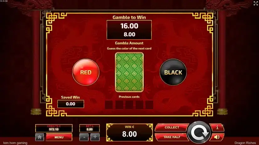 Dragon Riches slot screenshot 3
